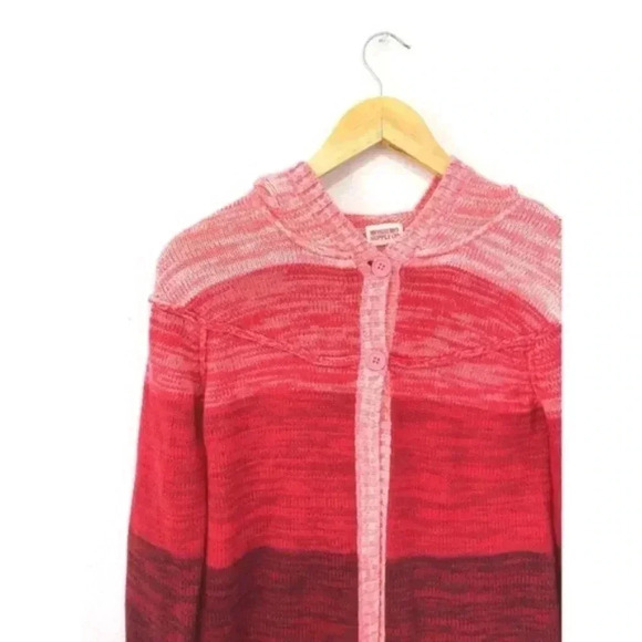 ::SOLD:: Mossimo Pink Ombré Knit Cardigan - Picture 4 of 4